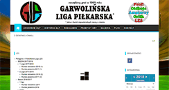 Desktop Screenshot of glpfutsal.pl