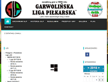 Tablet Screenshot of glpfutsal.pl